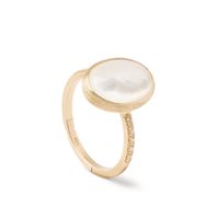 Anillo Marco Bicego Mujer Siviglia in Oro amarillo Madreperla 0.08 Ct AB610-B-MPW - AB610-B-MPW